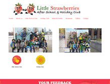 Tablet Screenshot of littlestrawberries.co.uk